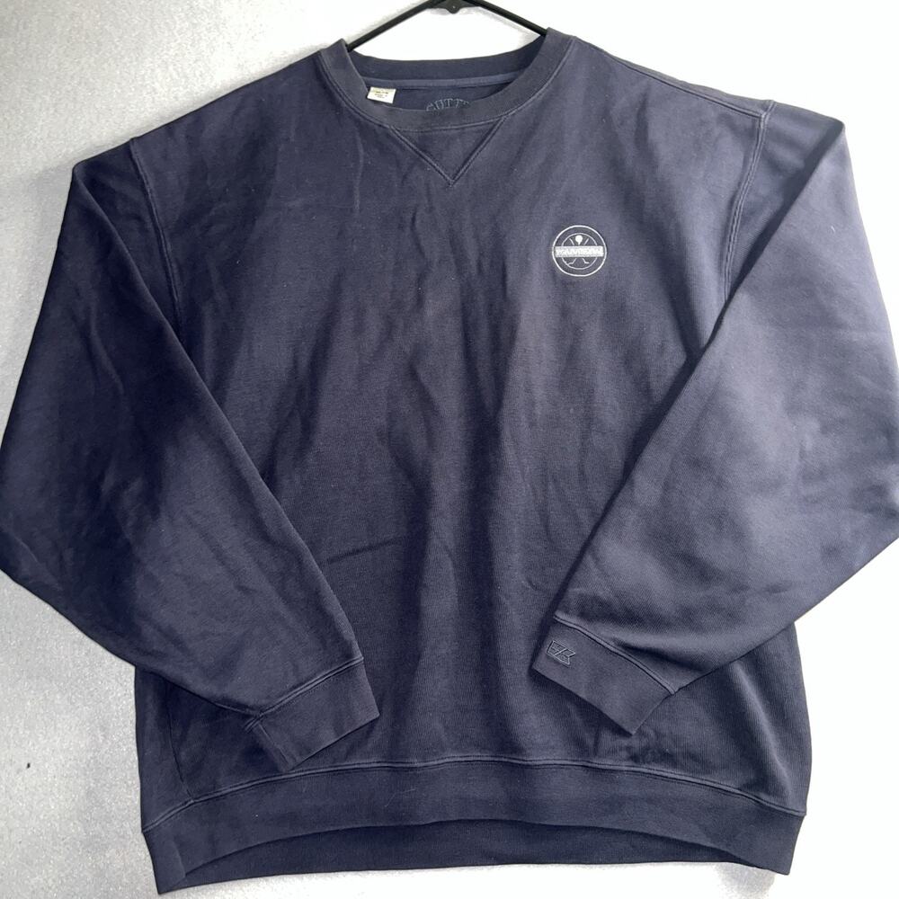 Cutter‎ & Buck Men's Top Black Long Sleeve Pullover PGA National Sweatshirt XL
